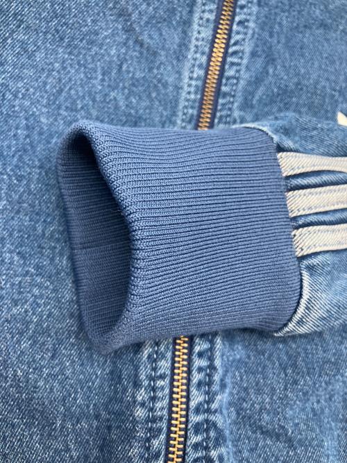 adidas（アディダス）adidas (アディダス) ブルゾン　アディカラー デニム トラックトップ インディゴ サイズ:Sの古着・服飾アイテム