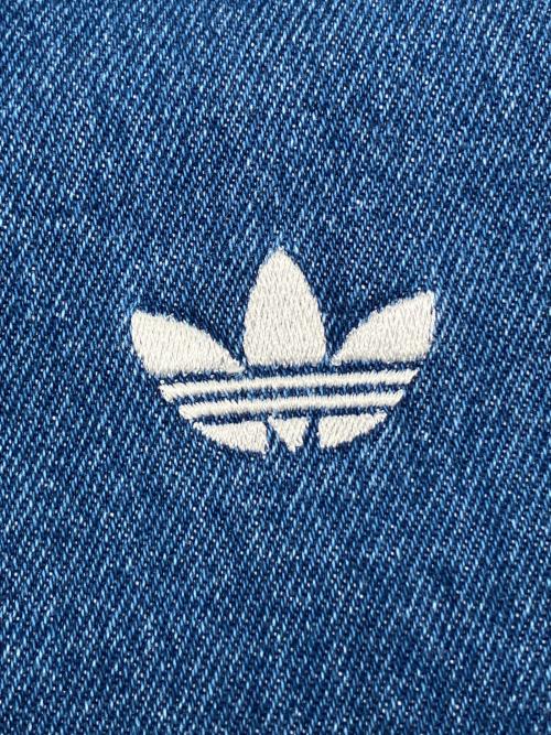 adidas（アディダス）adidas (アディダス) ブルゾン　アディカラー デニム トラックトップ インディゴ サイズ:Sの古着・服飾アイテム