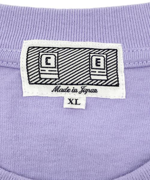 C.E（シーイー）C.E (シーイー) Tシャツ　AS Ether Type T バイオレット サイズ:XLの古着・服飾アイテム