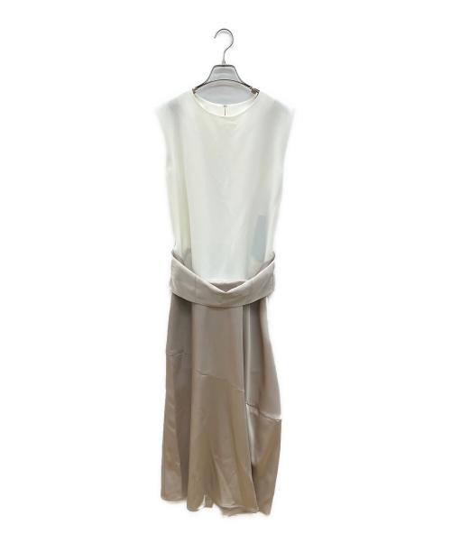styling/（スタイリング）styling/ (スタイリング) ノースリーブワンピース　2023年モデル ホワイトの古着・服飾アイテム
