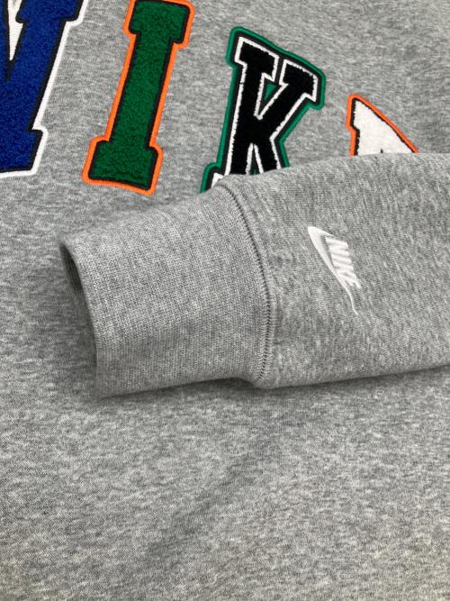 NIKE（ナイキ）NIKE (ナイキ) CLUBクルースウェットBB LTTRS　2025モデル グレー サイズ:Lの古着・服飾アイテム