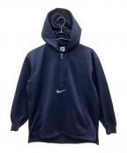 NIKEナイキ）の古着「ハーフジップパーカー」｜ネイビー