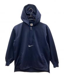 NIKE（ナイキ）の古着「ハーフジップパーカー」｜ネイビー
