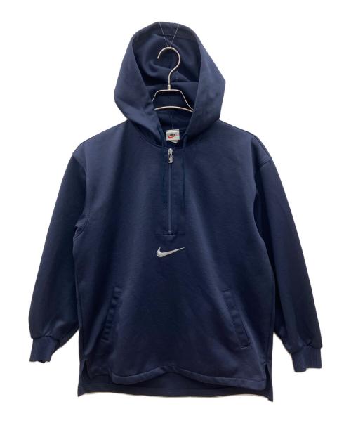 NIKE（ナイキ）NIKE (ナイキ) ハーフジップパーカー ネイビー サイズ:Ｍの古着・服飾アイテム