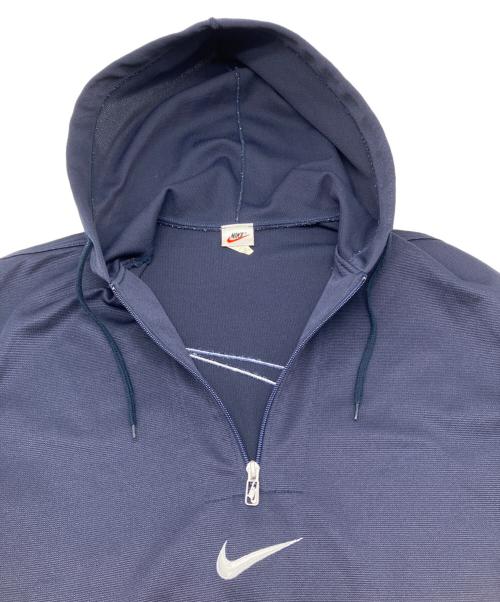 NIKE（ナイキ）NIKE (ナイキ) ハーフジップパーカー ネイビー サイズ:Ｍの古着・服飾アイテム