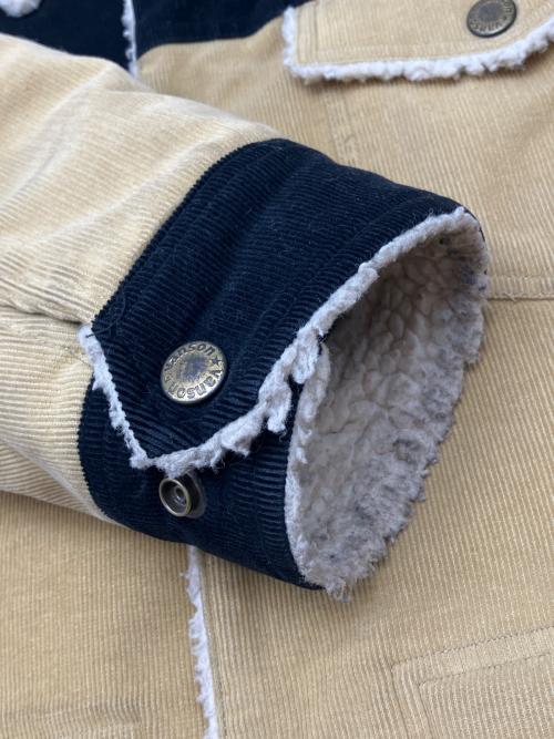VANSON（バンソン）VANSON (バンソン) 裏ボアコーデュロイジャケット ベージュ サイズ:Lの古着・服飾アイテム