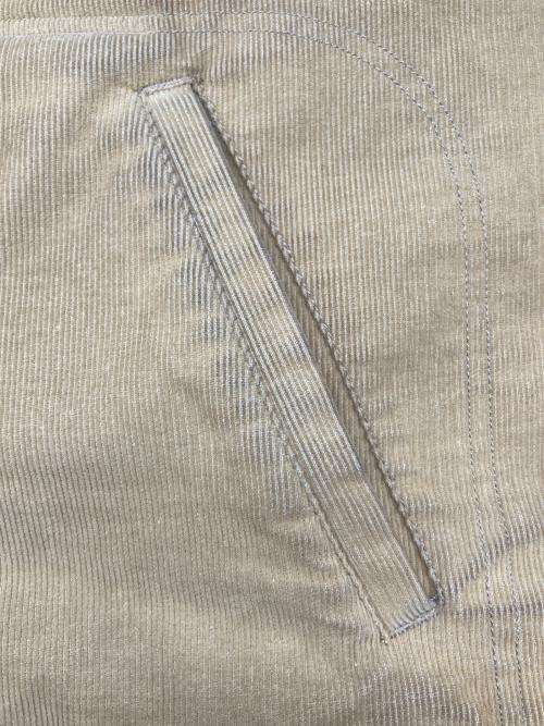 VANSON（バンソン）VANSON (バンソン) 裏ボアコーデュロイジャケット ベージュ サイズ:Lの古着・服飾アイテム