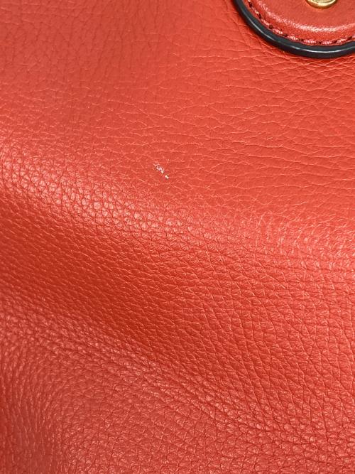 MARC JACOBS（マークジェイコブス）MARC JACOBS (マークジェイコブス) トートバッグ オレンジ×レッドの古着・服飾アイテム