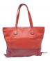MARC JACOBS (マークジェイコブス) トートバッグ オレンジ×レッド：8000円