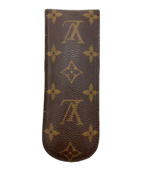 LOUIS VUITTON（ルイ ヴィトン）LOUIS VUITTON (ルイ ヴィトン) ペンケース　モノグラム ブラウンの古着・服飾アイテム