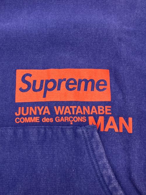 SUPREME（シュプリーム）SUPREME (シュプリーム) JUNYA WATANABE COMME des GARCONS (ジュンヤワタナベ コムデギャルソン) プルオーバーパーカー パープル サイズ:Ｍの古着・服飾アイテム