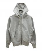 Champion REVERSE WEAVEチャンピオン リバース ウィーブ）の古着「ジップパーカー」｜グレー