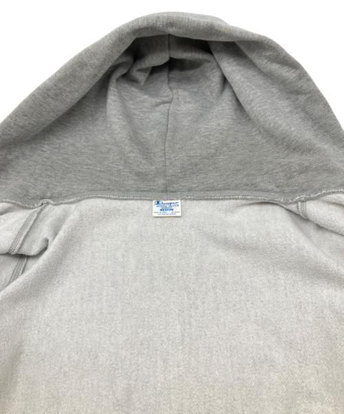 Champion REVERSE WEAVE（チャンピオン リバース ウィーブ）Champion REVERSE WEAVE (チャンピオン リバース ウィーブ) ジップパーカー グレー サイズ:Ｍの古着・服飾アイテム