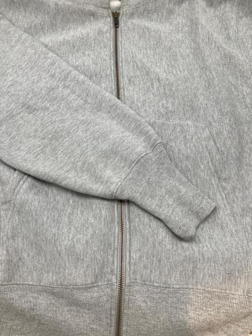 Champion REVERSE WEAVE（チャンピオン リバース ウィーブ）Champion REVERSE WEAVE (チャンピオン リバース ウィーブ) ジップパーカー グレー サイズ:Ｍの古着・服飾アイテム