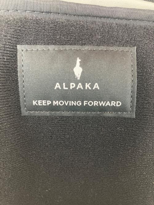 ALPAKA（アルパカ）ALPAKA (アルパカ) リュック ブラックの古着・服飾アイテム