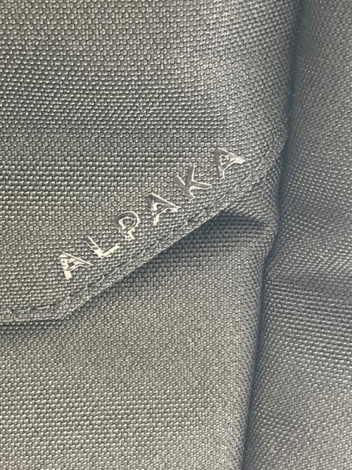 ALPAKA（アルパカ）ALPAKA (アルパカ) リュック ブラックの古着・服飾アイテム
