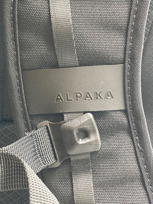 ALPAKA（アルパカ）ALPAKA (アルパカ) リュック ブラックの古着・服飾アイテム
