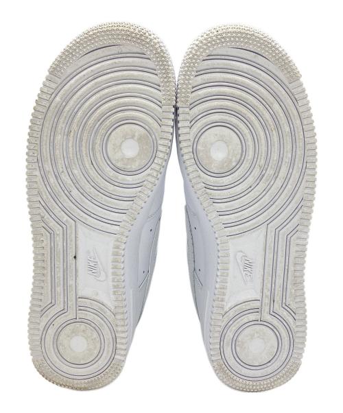 NIKE（ナイキ）NIKE (ナイキ) AIR FORCE1 ホワイト サイズ:24.5cmの古着・服飾アイテム
