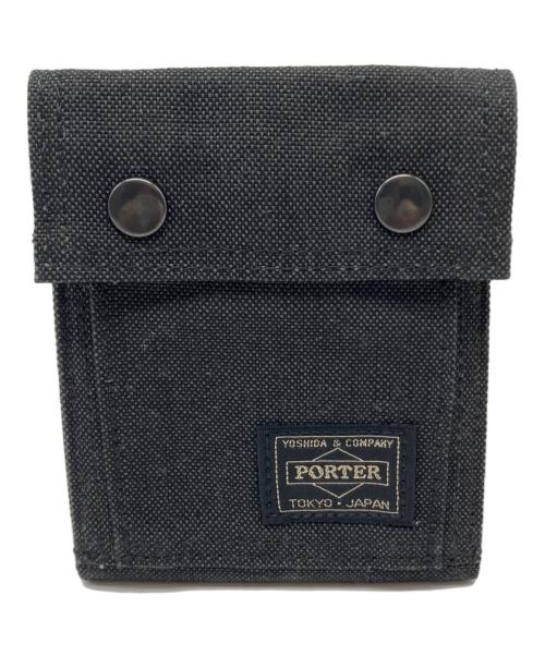 PORTER（ポーター）PORTER (ポーター) スモーキー　2つ折り財布 グレーの古着・服飾アイテム