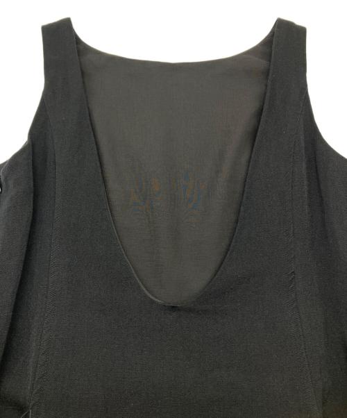 Noble（ノーブル）Noble (ノーブル) ジレ ブラック サイズ:36の古着・服飾アイテム