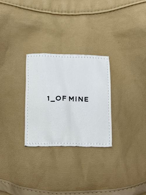 1 OF MINE（ワンオブマイン）1 OF MINE (ワンオブマイン) コート ベージュ サイズ:36の古着・服飾アイテム