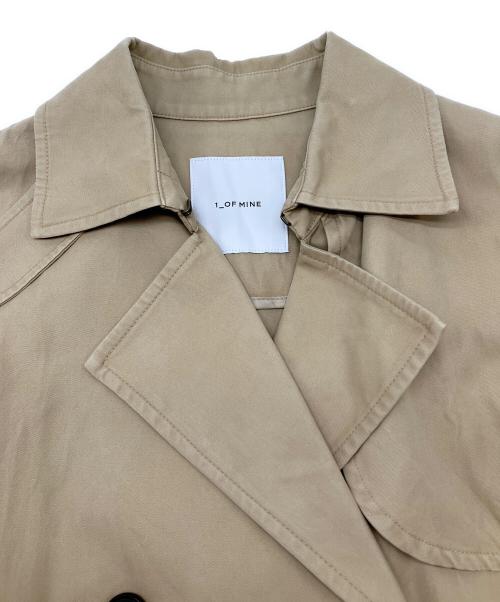 1 OF MINE（ワンオブマイン）1 OF MINE (ワンオブマイン) コート ベージュ サイズ:36の古着・服飾アイテム