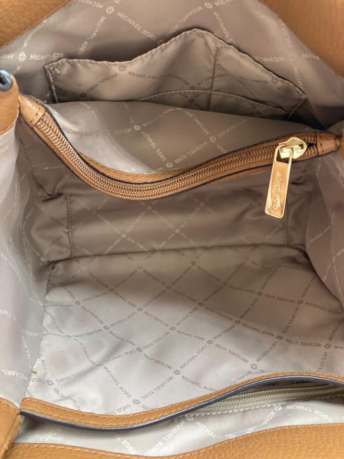 MICHAEL KORS（マイケルコース）MICHAEL KORS (マイケルコース) ニューベリーミディアムチェーントート ブラウンの古着・服飾アイテム