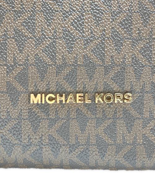MICHAEL KORS（マイケルコース）MICHAEL KORS (マイケルコース) ニューベリーミディアムチェーントート ブラウンの古着・服飾アイテム