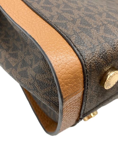 MICHAEL KORS（マイケルコース）MICHAEL KORS (マイケルコース) ニューベリーミディアムチェーントート ブラウンの古着・服飾アイテム
