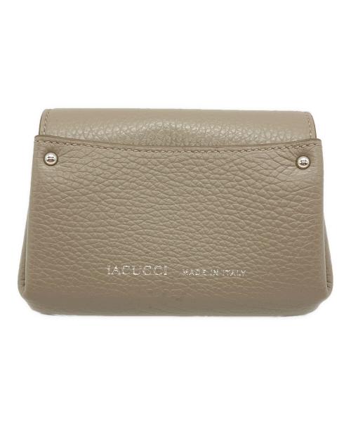 IACUCCI（イアクッチ）IACUCCI (イアクッチ) 2つ折り財布 ベージュの古着・服飾アイテム