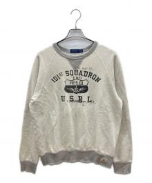 POLO RALPH LAUREN（ポロ・ラルフローレン）の古着「スウェット」｜ホワイト