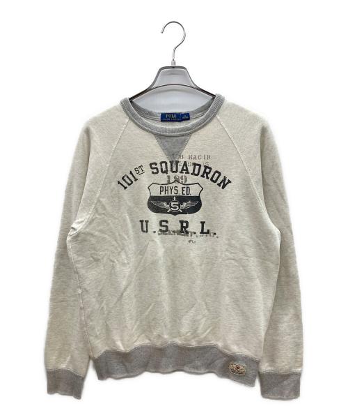POLO RALPH LAUREN（ポロ・ラルフローレン）POLO RALPH LAUREN (ポロ・ラルフローレン) スウェット ホワイト サイズ:Ｍの古着・服飾アイテム