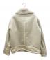 ZARA (ザラ) ライダースジャケット アイボリー サイズ:XL：5000円