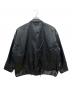 ADRER (アドラー) フェイクレザージャケット ブラック サイズ:L：4000円
