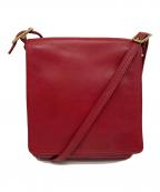 COACHコーチ）の古着「OLD COACH　ショルダーバッグ」｜レッド