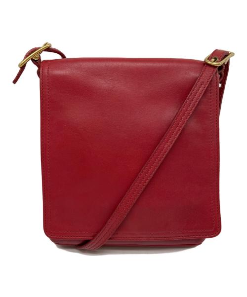 COACH（コーチ）COACH (コーチ) OLD COACH　ショルダーバッグ レッドの古着・服飾アイテム