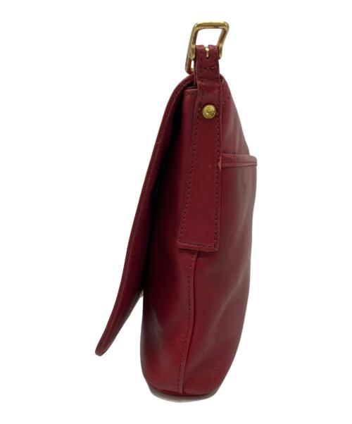 COACH（コーチ）COACH (コーチ) OLD COACH　ショルダーバッグ レッドの古着・服飾アイテム