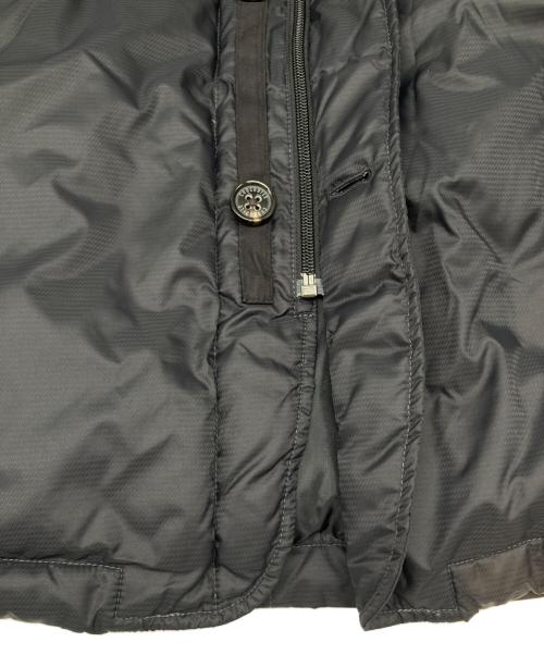 CROCODILE（クロコダイル）CROCODILE (クロコダイル) ダウンジャケット ブラック サイズ:Lの古着・服飾アイテム