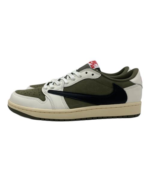 NIKE（ナイキ）NIKE (ナイキ) ローカットスニーカー グリーン×ホワイト サイズ:27cm 未使用品の古着・服飾アイテム