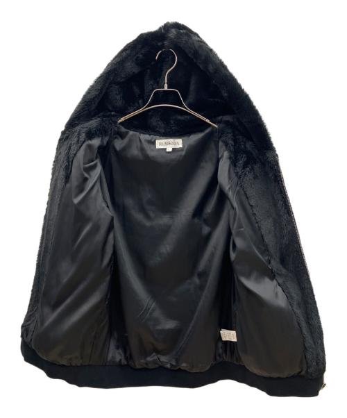 RUMSODA（ラムソーダ）RUMSODA (ラムソーダ) ボアジャケット ブラック×ホワイト サイズ:XLの古着・服飾アイテム