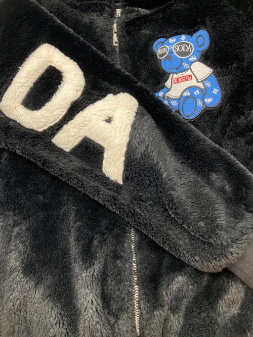 RUMSODA（ラムソーダ）RUMSODA (ラムソーダ) ボアジャケット ブラック×ホワイト サイズ:XLの古着・服飾アイテム