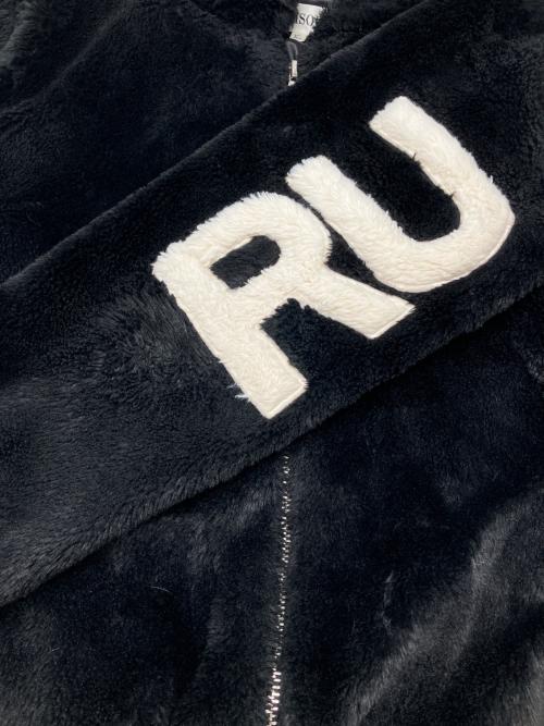 RUMSODA（ラムソーダ）RUMSODA (ラムソーダ) ボアジャケット ブラック×ホワイト サイズ:XLの古着・服飾アイテム