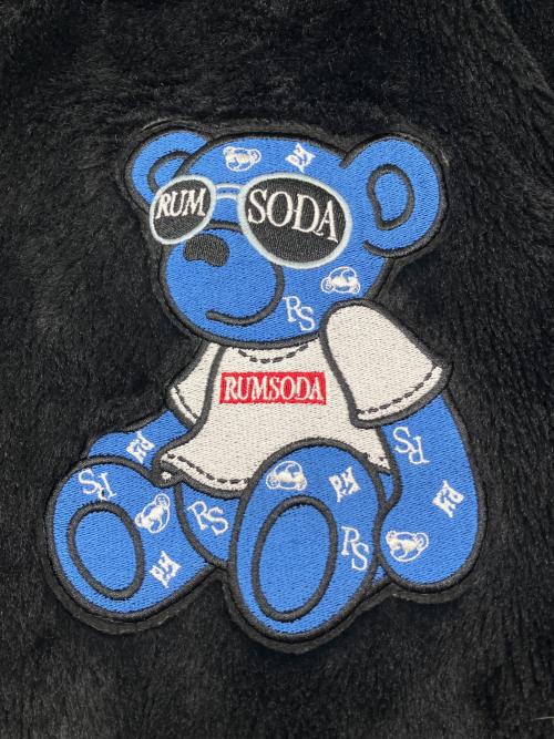 RUMSODA（ラムソーダ）RUMSODA (ラムソーダ) ボアジャケット ブラック×ホワイト サイズ:XLの古着・服飾アイテム