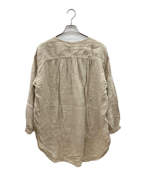 BROCANTE（ブロカント）BROCANTE (ブロカント) 長袖ブラウス ベージュ サイズ:2の古着・服飾アイテム