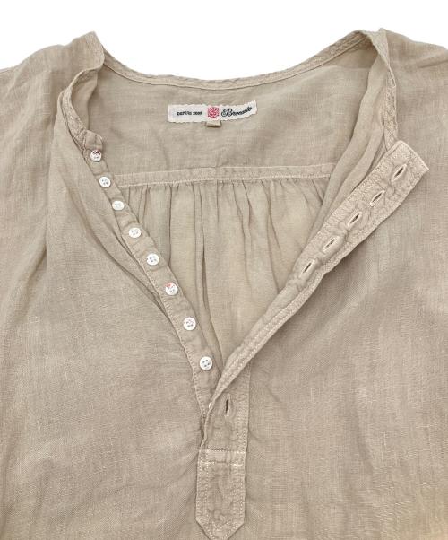 BROCANTE（ブロカント）BROCANTE (ブロカント) 長袖ブラウス ベージュ サイズ:2の古着・服飾アイテム