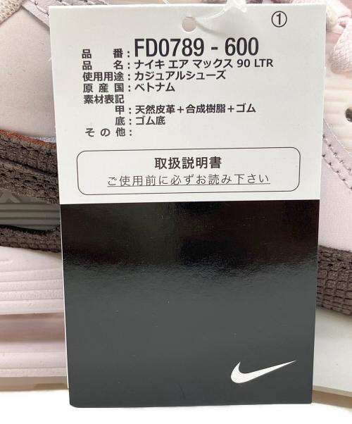 NIKE（ナイキ）NIKE (ナイキ) スニーカー AIR MAX 90 LTR(エア マックス 90 エルティーアール) ホワイト サイズ:27cmの古着・服飾アイテム