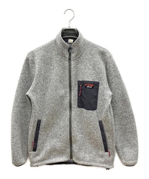 NANGA（ナンガ）NANGA (ナンガ) ポーラテックフリースジップブルゾン グレー サイズ:Sの古着・服飾アイテム