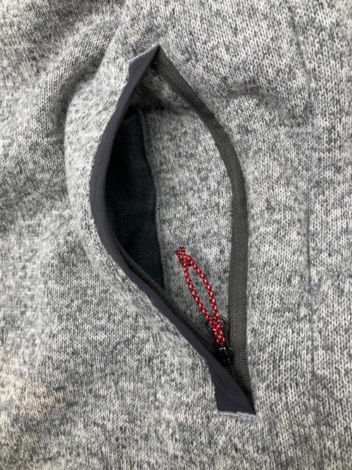 NANGA（ナンガ）NANGA (ナンガ) ポーラテックフリースジップブルゾン グレー サイズ:Sの古着・服飾アイテム
