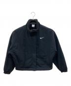 NIKEナイキ）の古着「裏ボアジャケット　NSW エッセンシャル ウーブン」｜ブラック