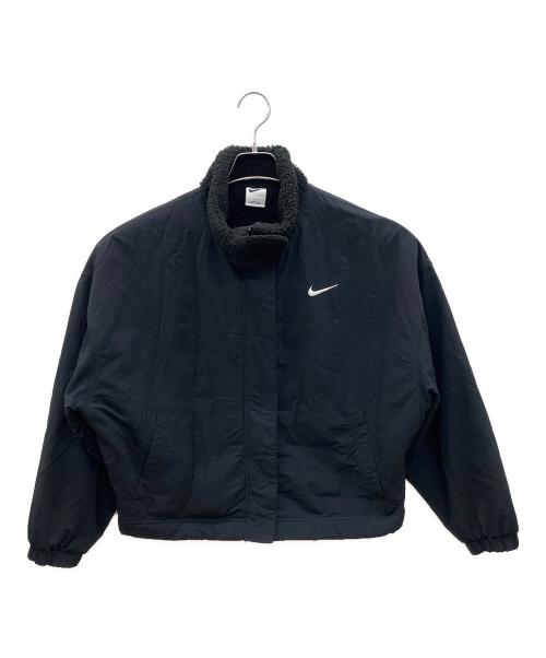 NIKE（ナイキ）NIKE (ナイキ) 裏ボアジャケット　NSW エッセンシャル ウーブン ブラック サイズ:Lの古着・服飾アイテム
